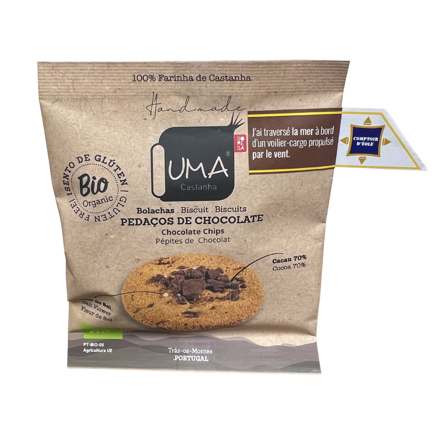 Cookie à la chataîgne et au chocolat