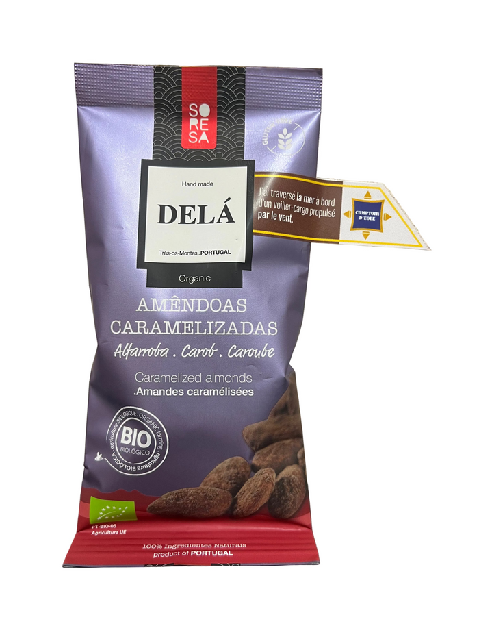 Amandes caramélisées - caroube