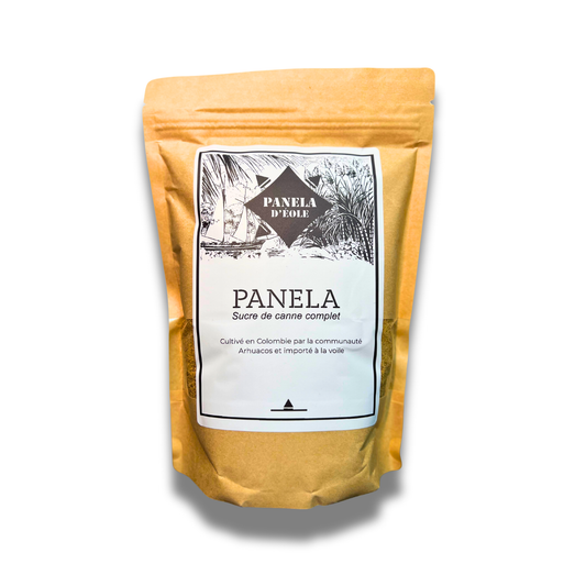 Panela d’Éole, sucre de canne brut bio, Colombie, 500g