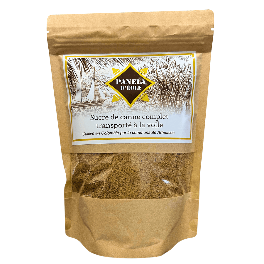Panela d’Éole, sucre de canne brut bio, Colombie, 500g