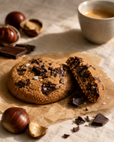 Cookie à la chataîgne et au chocolat
