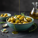Olives à l'ail