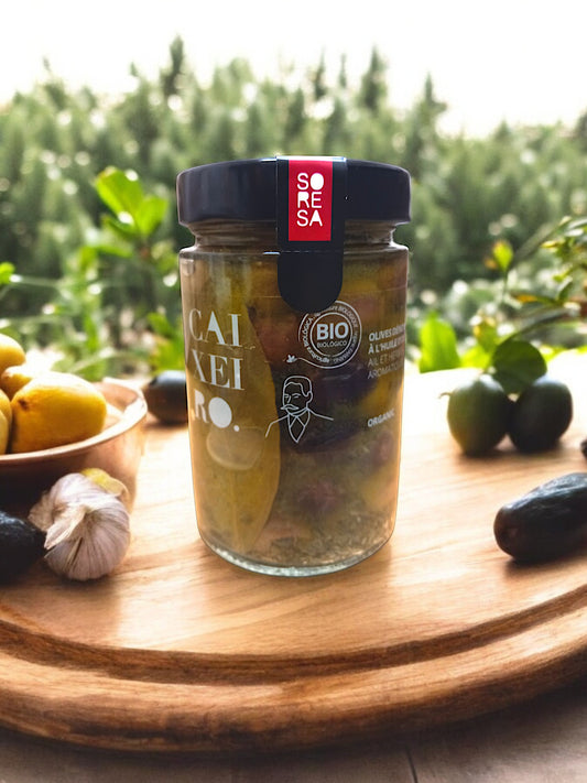 Olives à l'ail