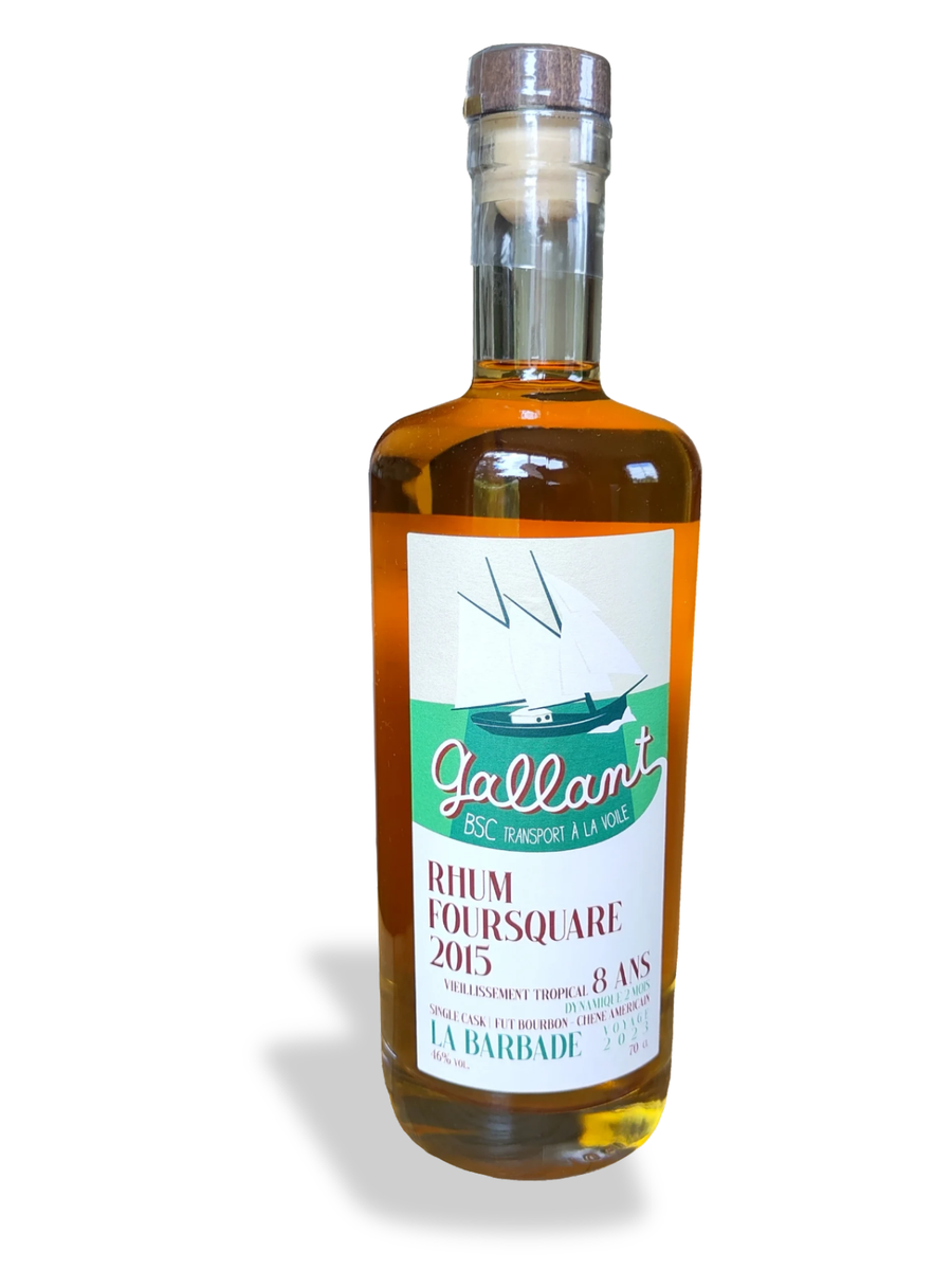 Rhum des Pionniers Foursquare 8 ans, Barbade, 46 %, 70 cl